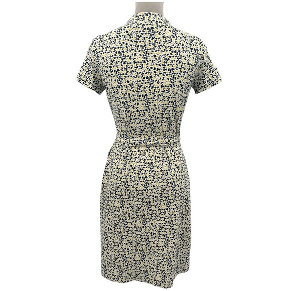 Diane von Furstenberg Julian DVF Short Sleeve Wrap Dress - Daisy Floral - Size 6 - Picture 6 of 12